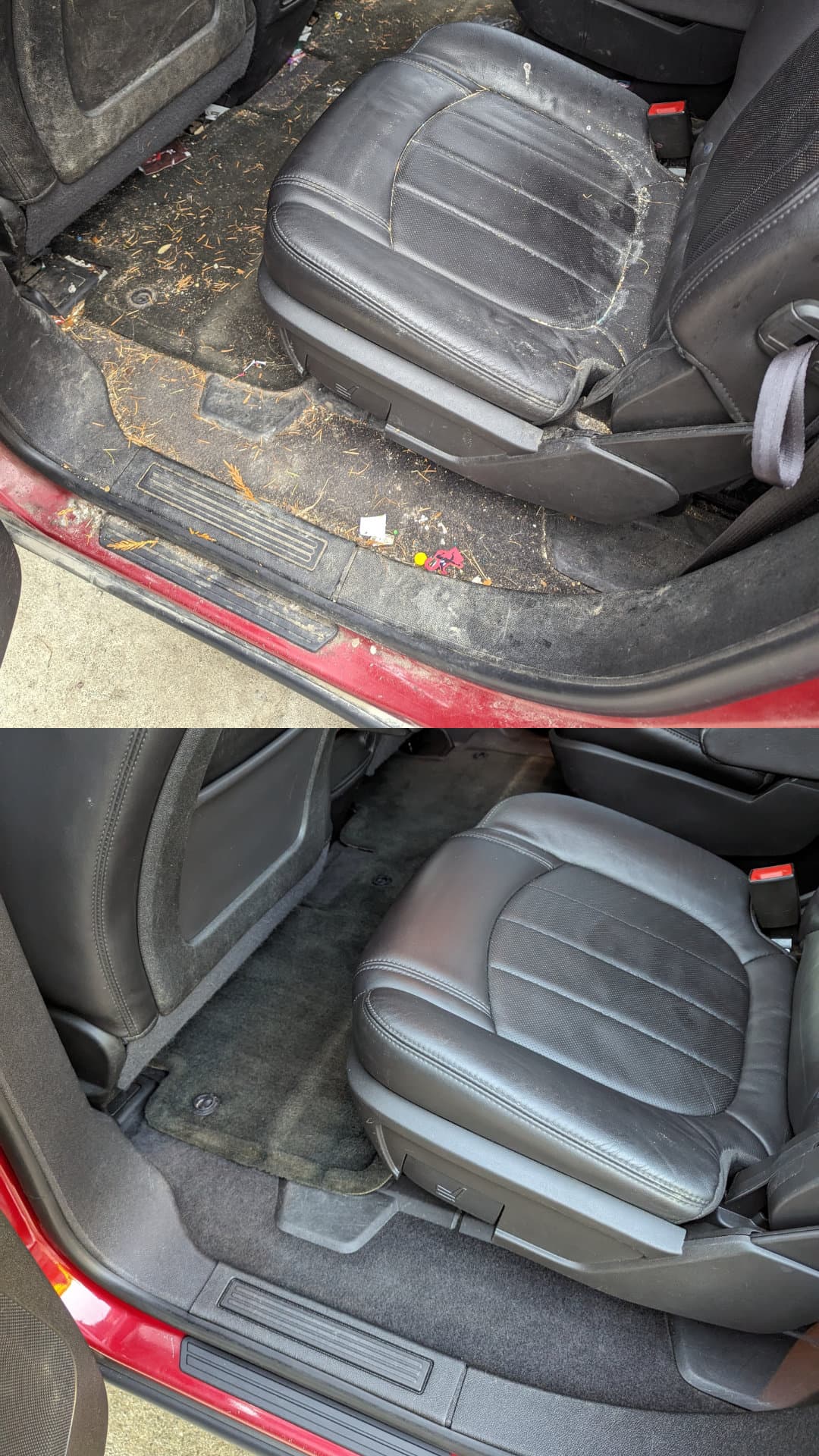 Vehicle Interior after our extensive Interior Restoration service