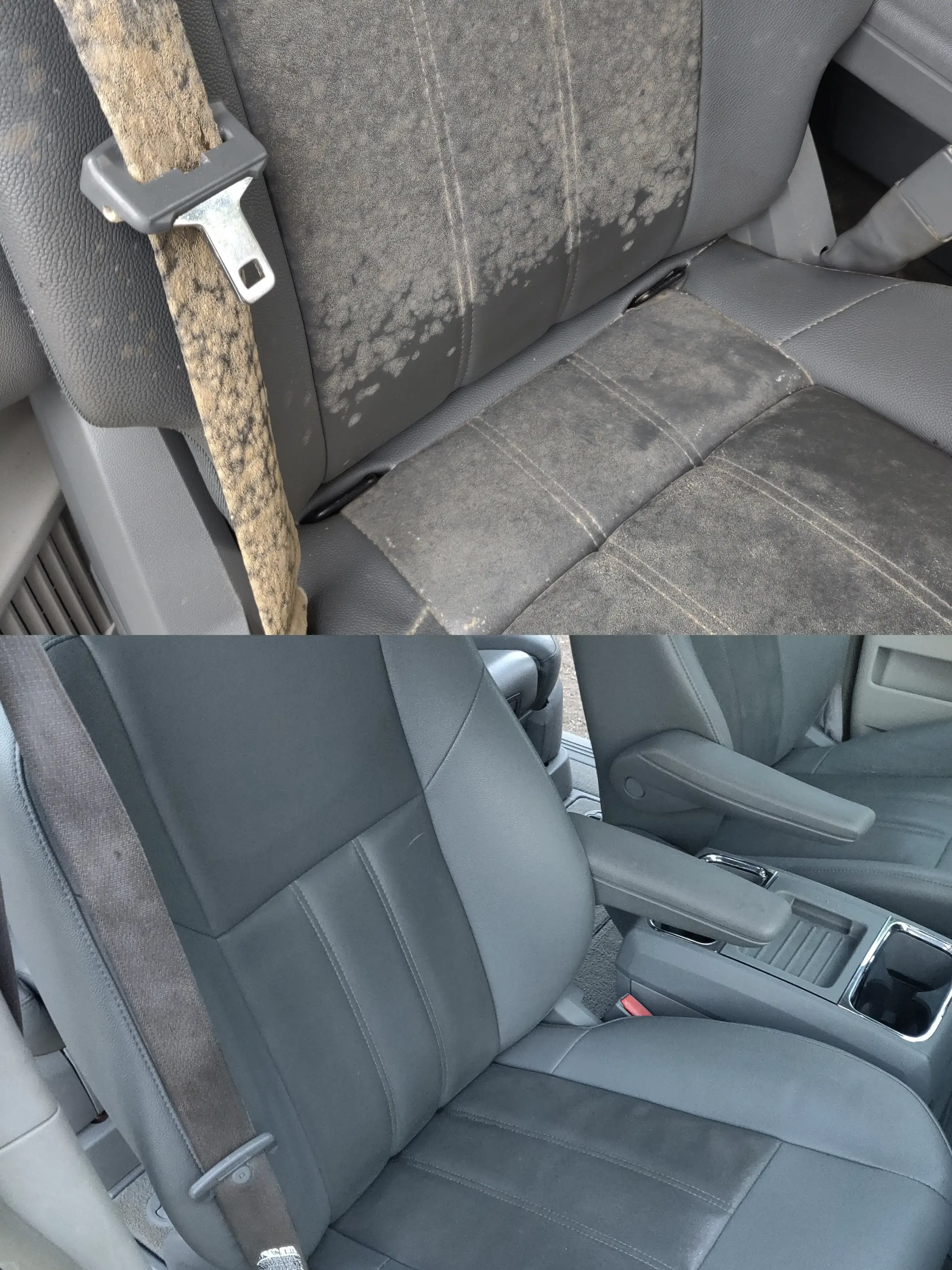 Vehicle Interior after our extensive Interior Restoration service
