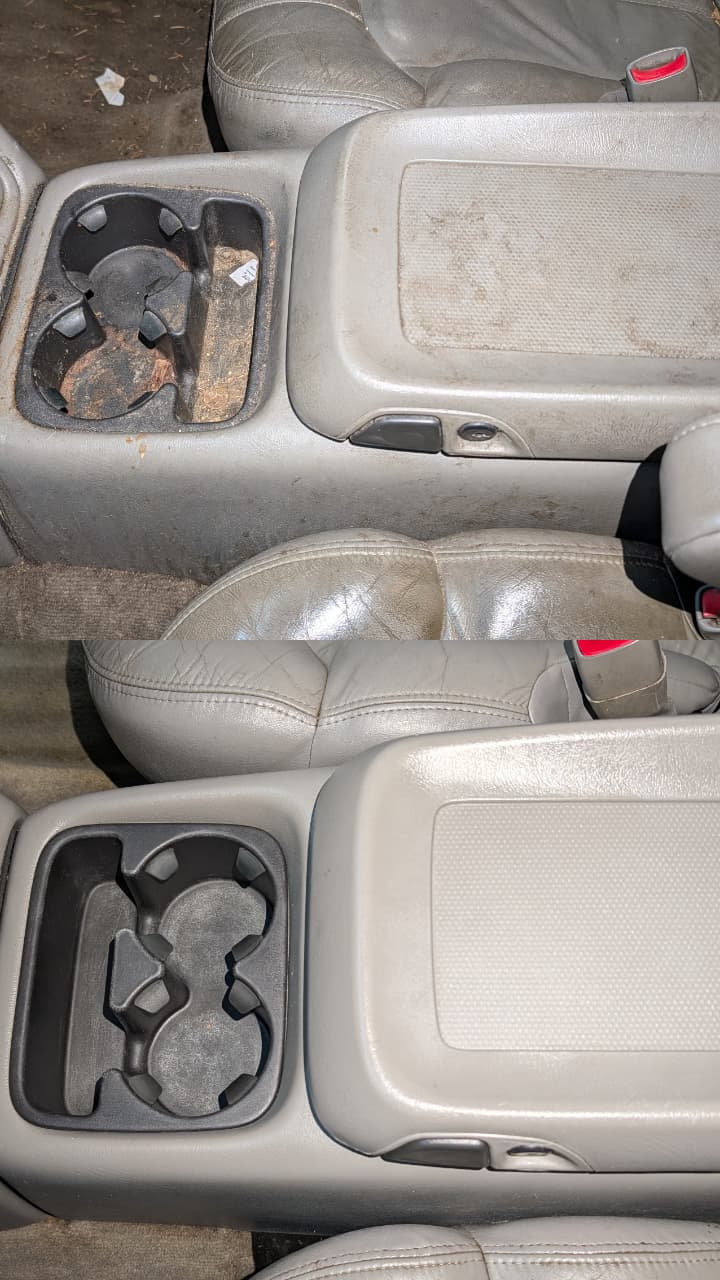 Vehicle Interior after our extensive Interior Restoration service